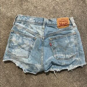 Levi's Women's Blue Denim Shorts